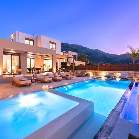 Minoas Villas Heated Pool Kournás Exterior foto